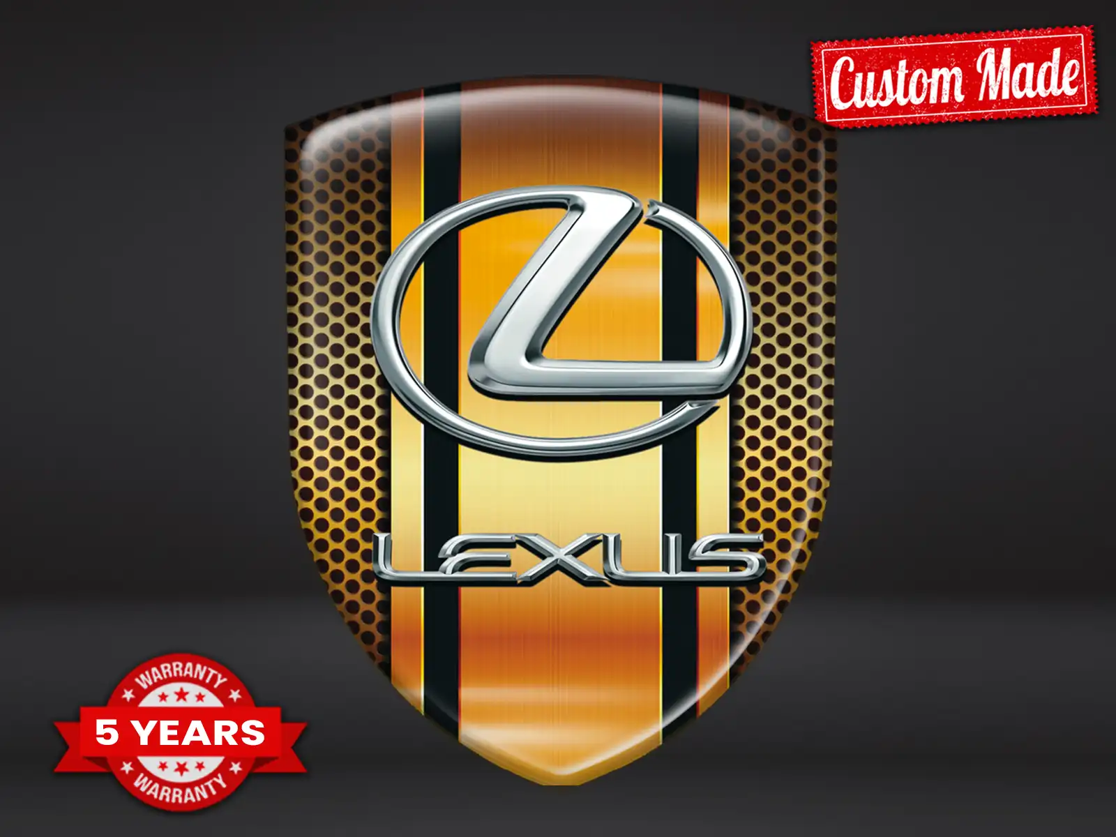 Lexus Stoßsticker Racing Exklusiv Modern Auto